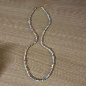 COLORFUL CRYSTAL GEM NECKLACE